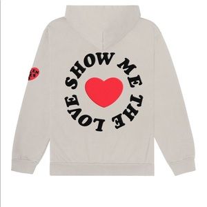❣️TALENTLESS Show Me The Love Hoodie bone